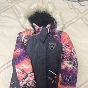 DEUX PAR DEUX - 2 piece snowsuit - size 10 (girls)